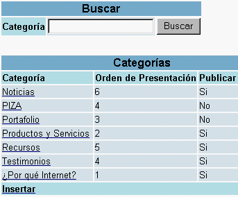 Usted Controla su menú de Navegación