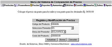 Sistema Comparacion Precios Registro (13K)
